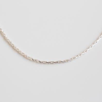 925 Circular Chain Necklace