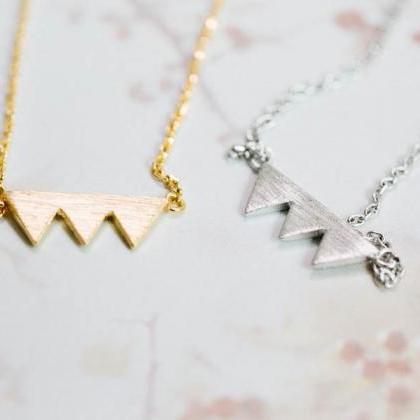 Mountain Triangle Necklace