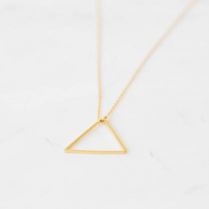 Big Triangle Necklace