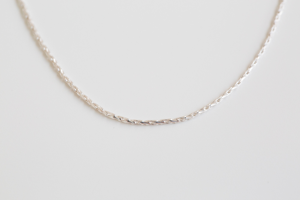 925 Circular Chain Necklace